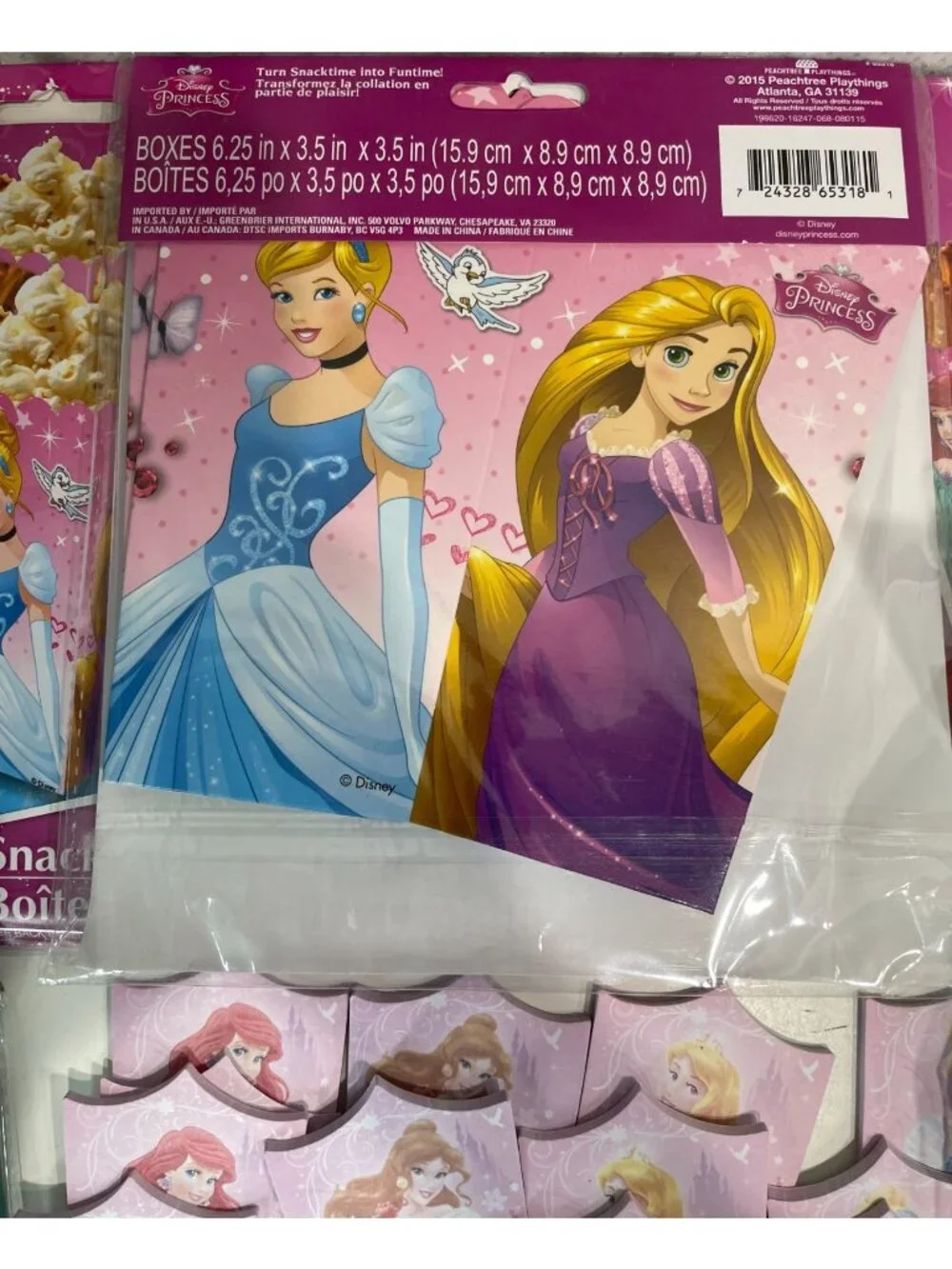 Disney Princess Birthday Party Decor Favors Lot Loot Goodie Bag Filler for 12